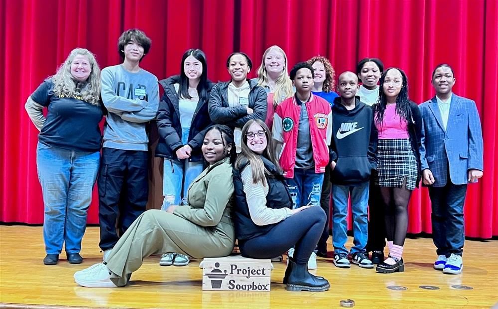  Student Photo of Project Soapbox Participants